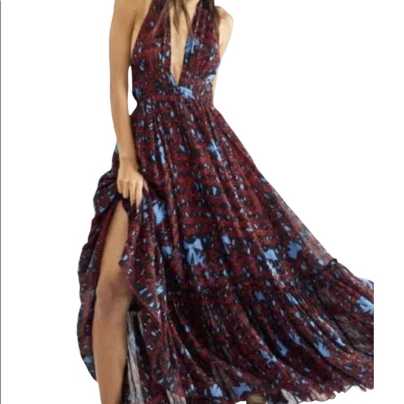 Free People Zandra Rhodes Super Nova Maxi Dress Size XS and S NWOT - Picture 3 of 15